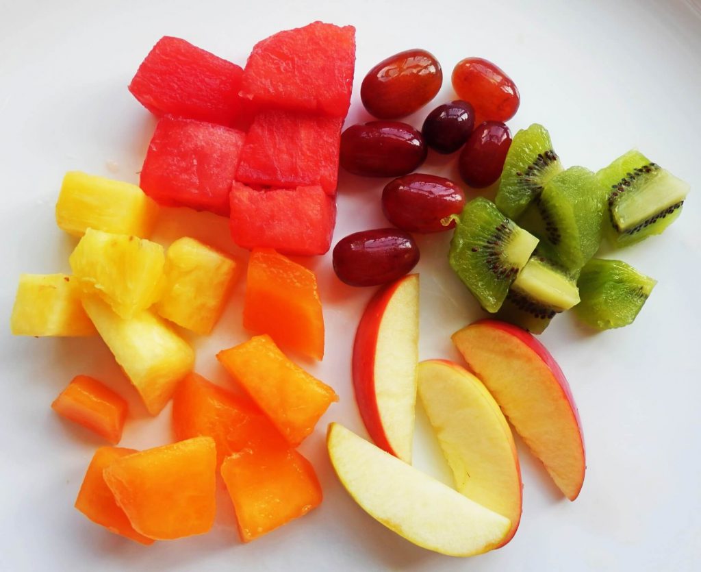 fruit pieces